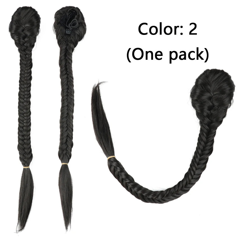 Braided Fishtail Horse Tail Women's Wig