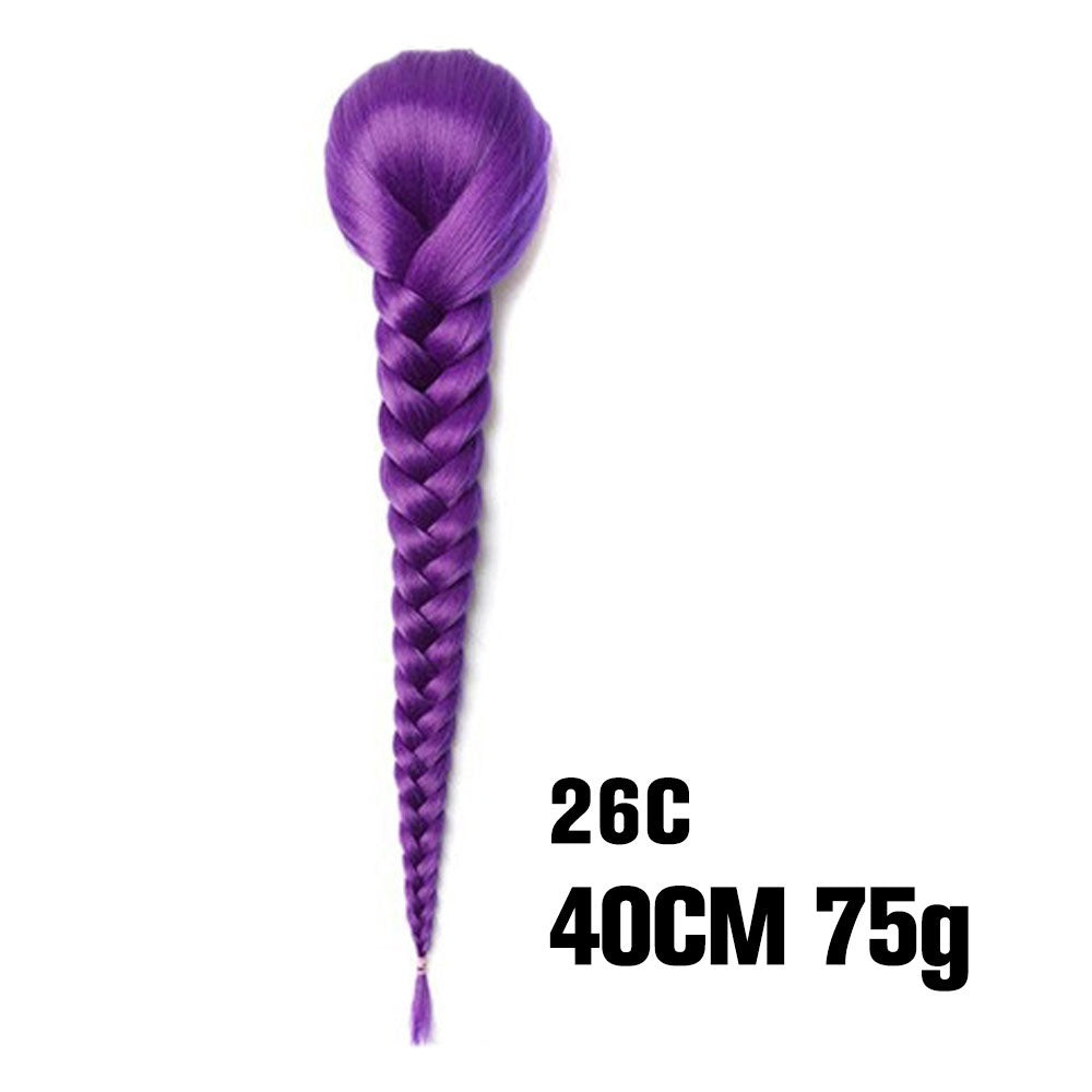 Braided Fishtail Horse Tail Women's Wig