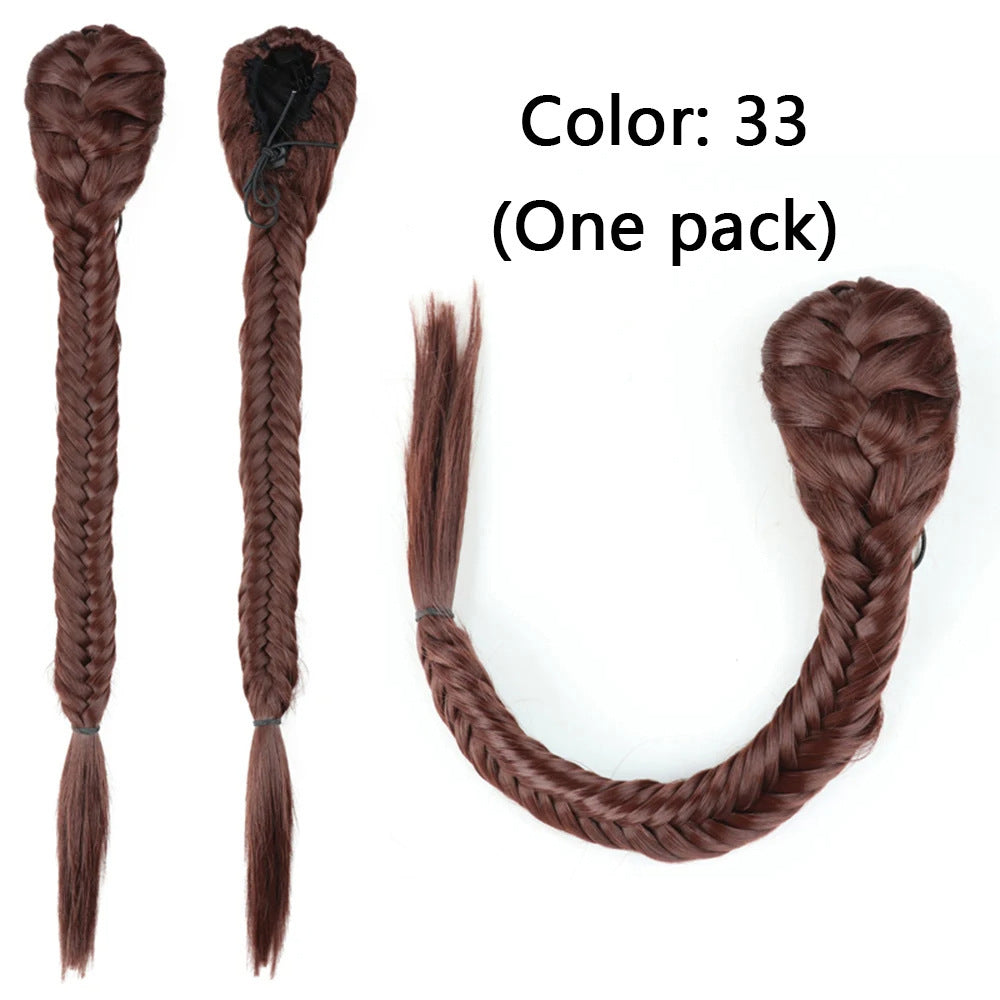 Braided Fishtail Horse Tail Women's Wig
