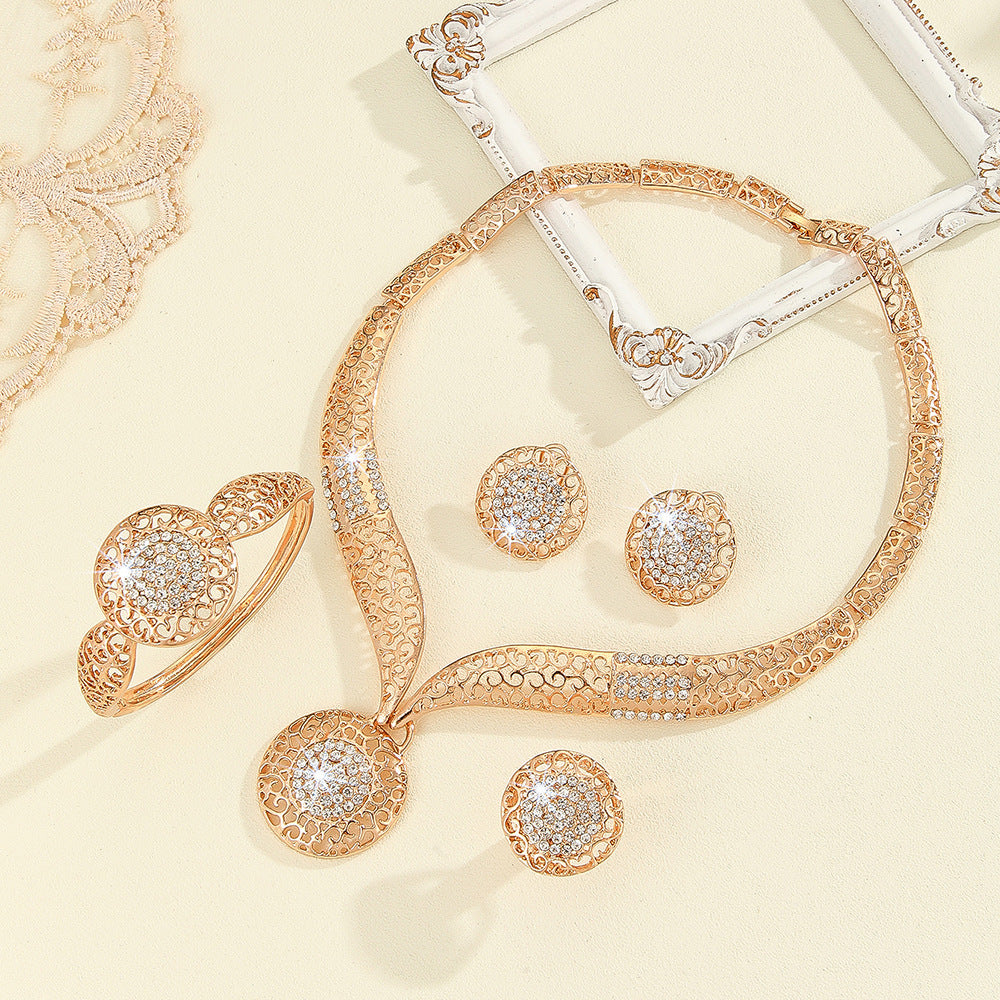 Rhinestone-encrusted