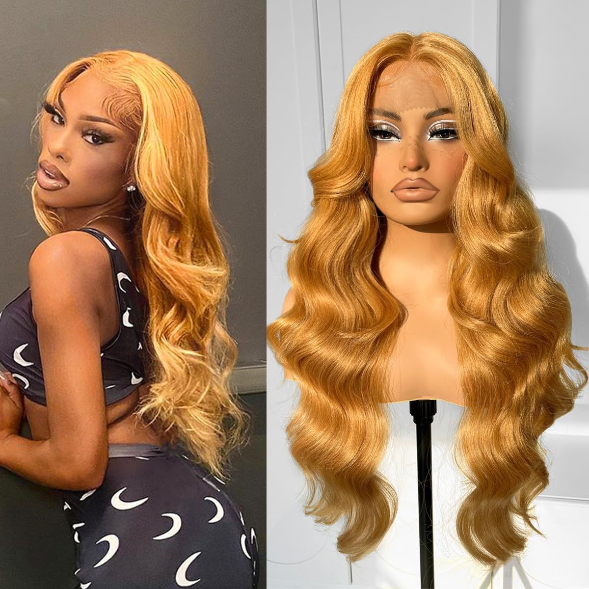 Women's Big Wave Long Roll  Wigs
