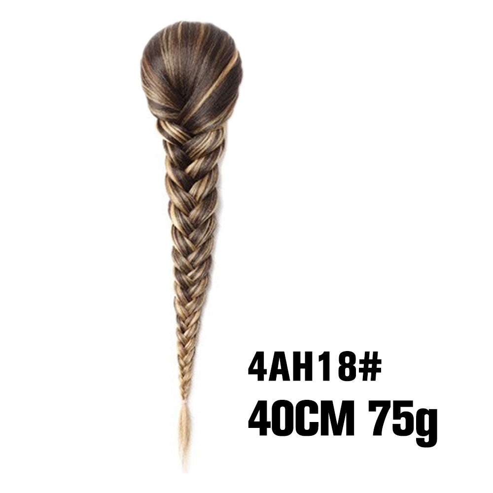 Braided Fishtail Horse Tail Women's Wig