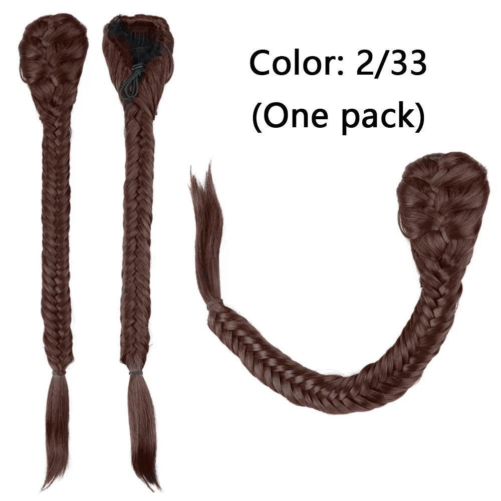 Braided Fishtail Horse Tail Women's Wig