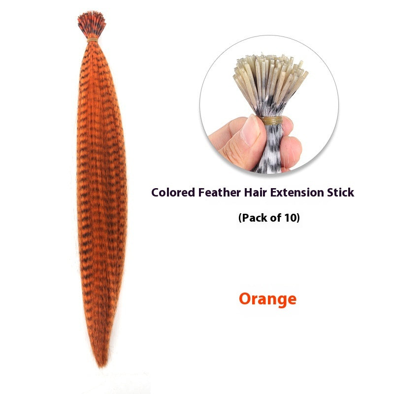 Feather Wig human hait 13 Colour