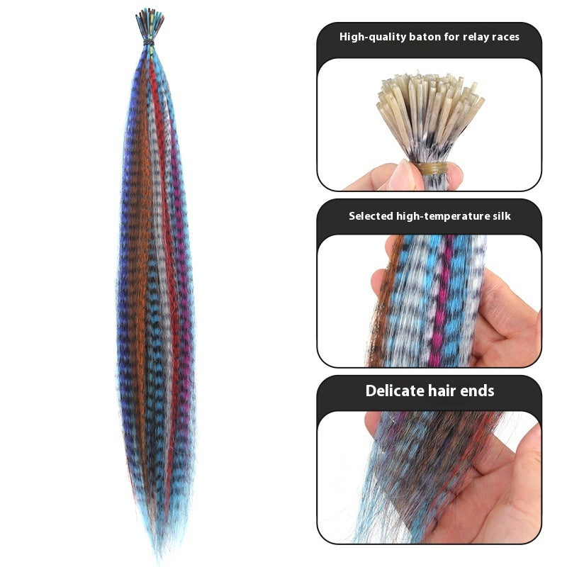 Feather Wig human hait 13 Colour
