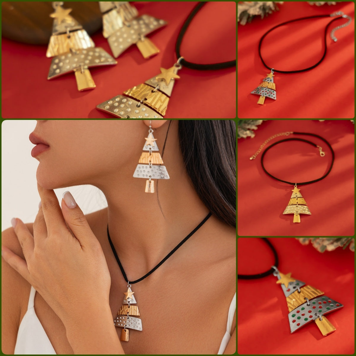 Christmas Tree Necklace