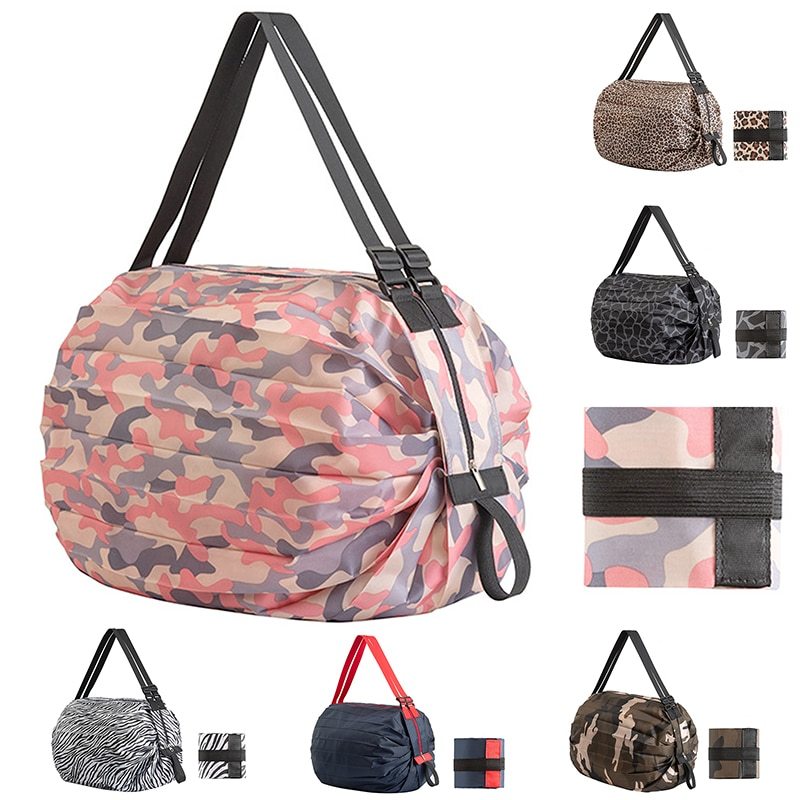 Portable Foldable Reusable Grocery Bags