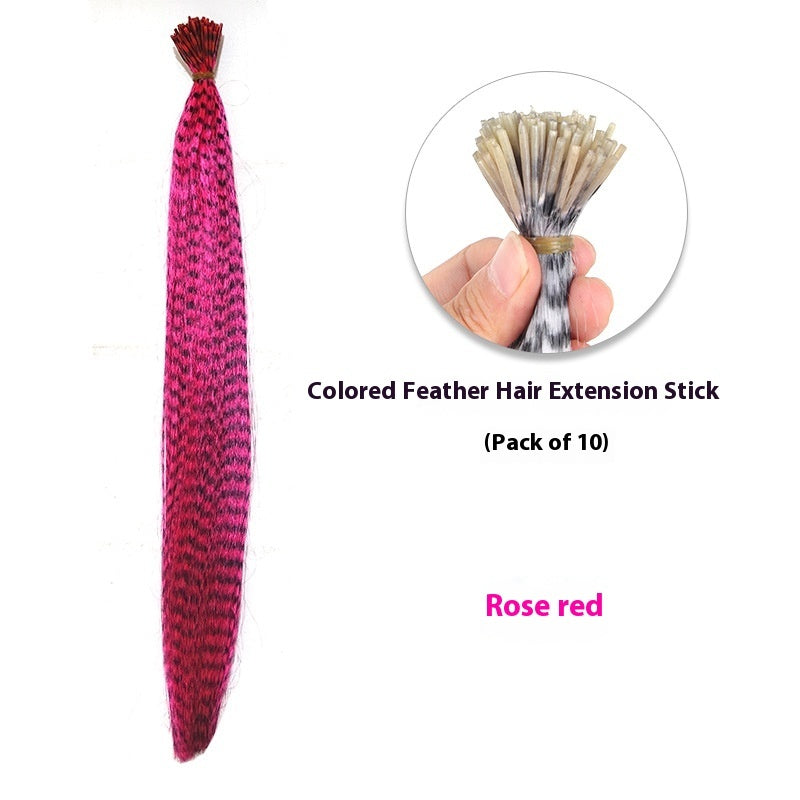 Feather Wig human hait 13 Colour