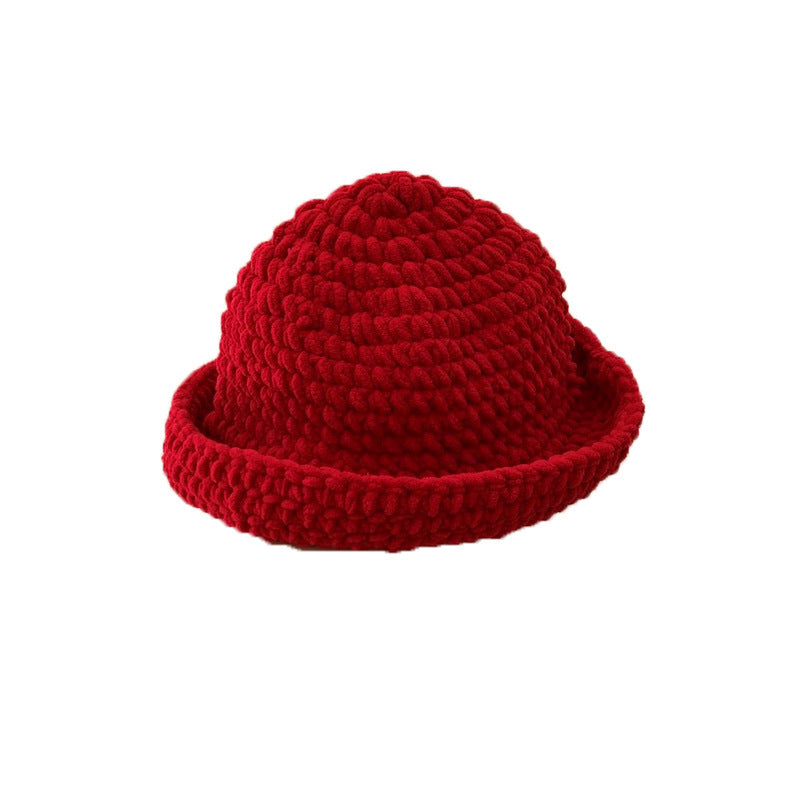 Coarse Wool Fisherman Hat