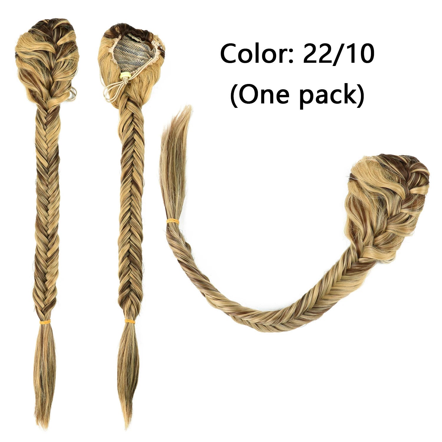 Braided Fishtail Horse Tail Women's Wig
