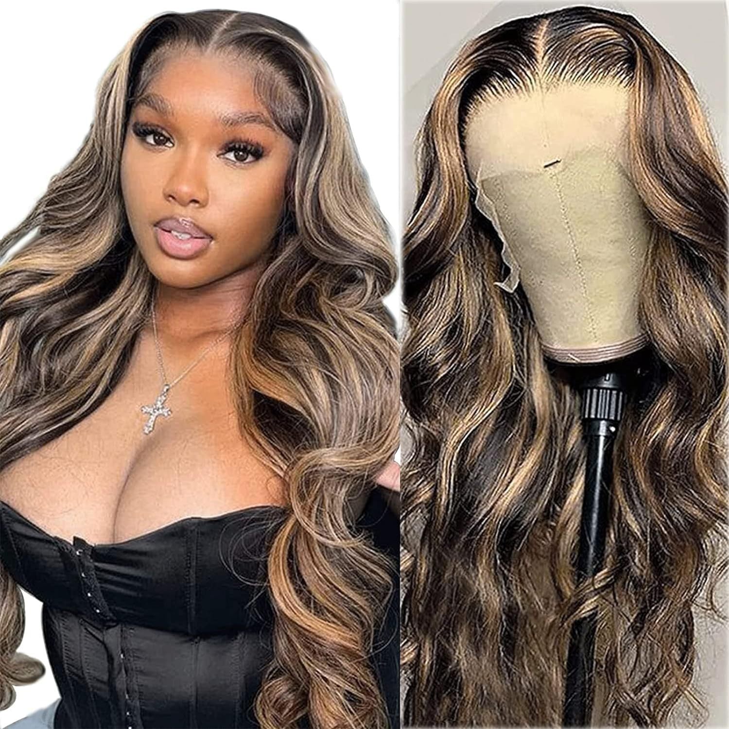 Women's Big Wave Long Roll  Wigs