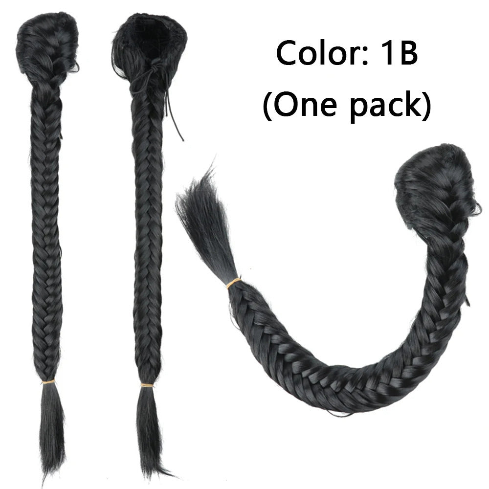 Braided Fishtail Horse Tail Women's Wig