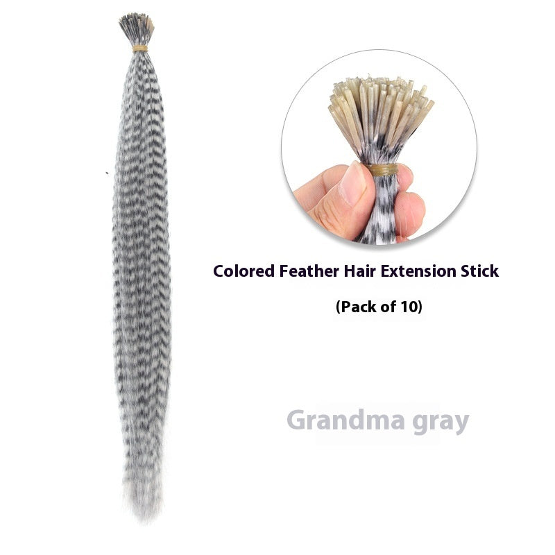 Feather Wig human hait 13 Colour