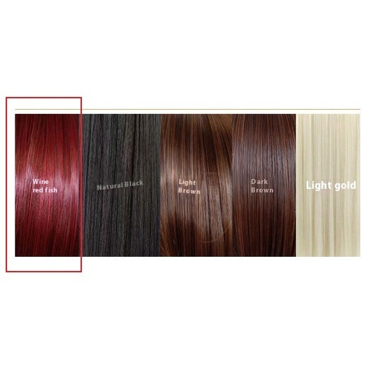 Mid-length Straight Hair Hand-woven Front Lace  Wigs