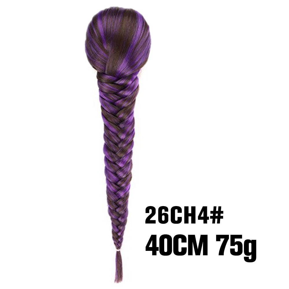 Braided Fishtail Horse Tail Women's Wig