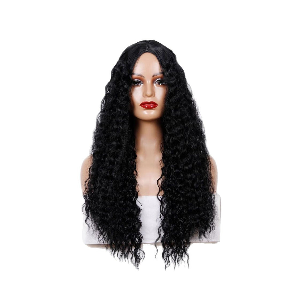Medium Long Curly Hair Wave Wigs