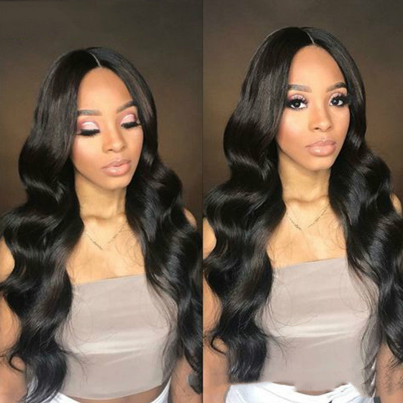 Big Wave Curly African Black  Wigs