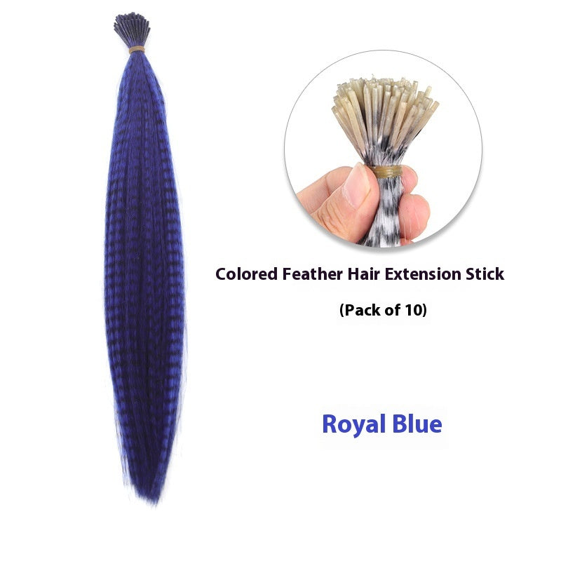 Feather Wig human hait 13 Colour