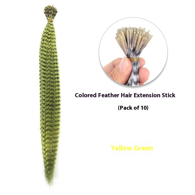 Feather Wig human hait 13 Colour