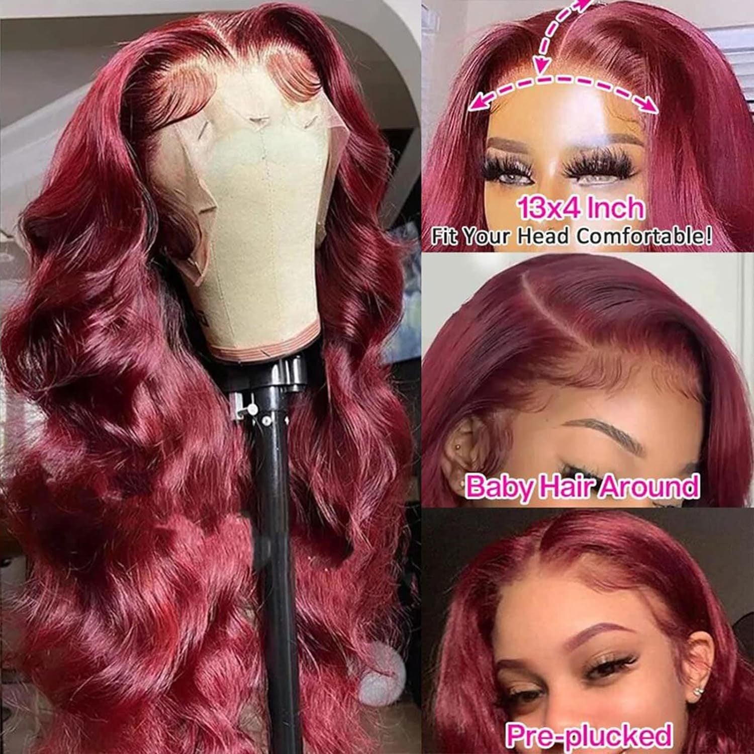 Women's Big Wave Long Roll  Wigs