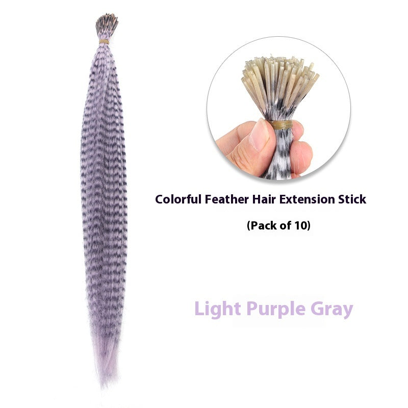 Feather Wig human hait 13 Colour