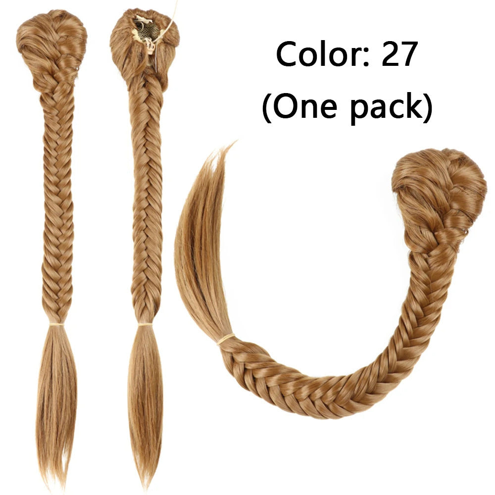Braided Fishtail Horse Tail Women's Wig