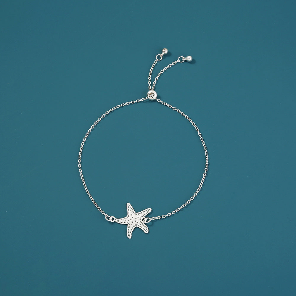 Silver starfish
