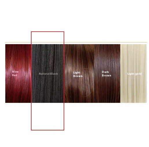 Mid-length Straight Hair Hand-woven Front Lace  Wigs