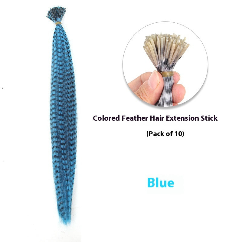 Feather Wig human hait 13 Colour