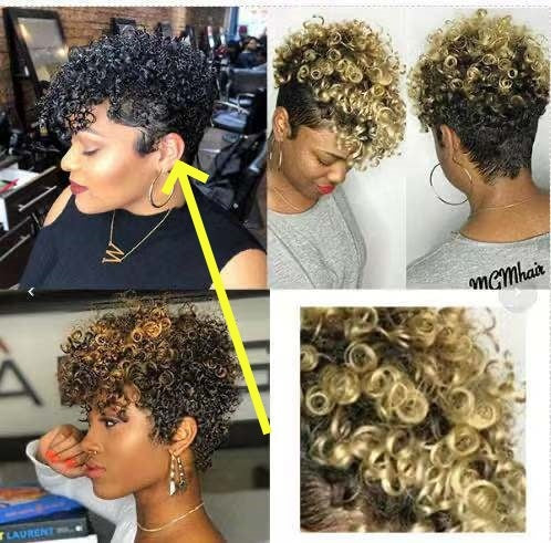 Women's Simple Rolls Short Wigs