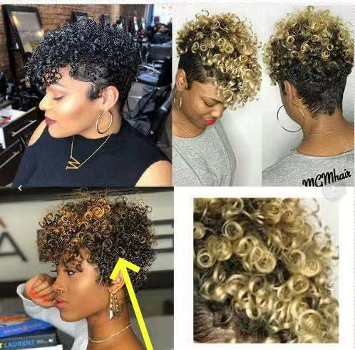 Women's Simple Rolls Short Wigs
