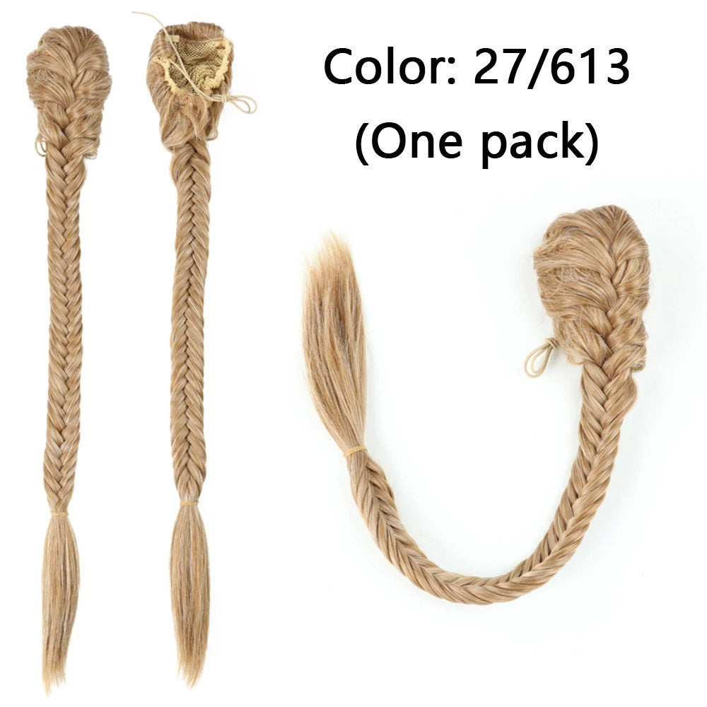 Braided Fishtail Horse Tail Women's Wig