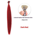 Feather Wig human hait 13 Colour