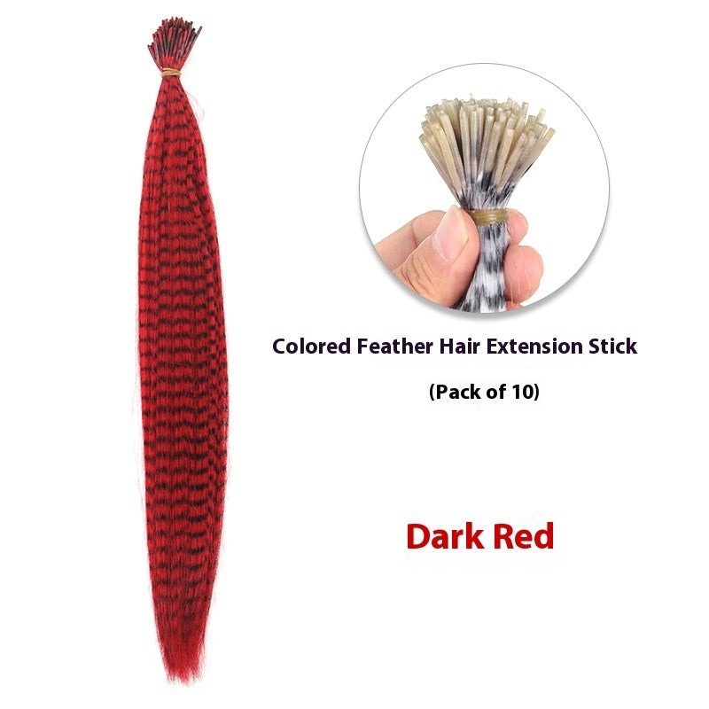 Feather Wig human hait 13 Colour