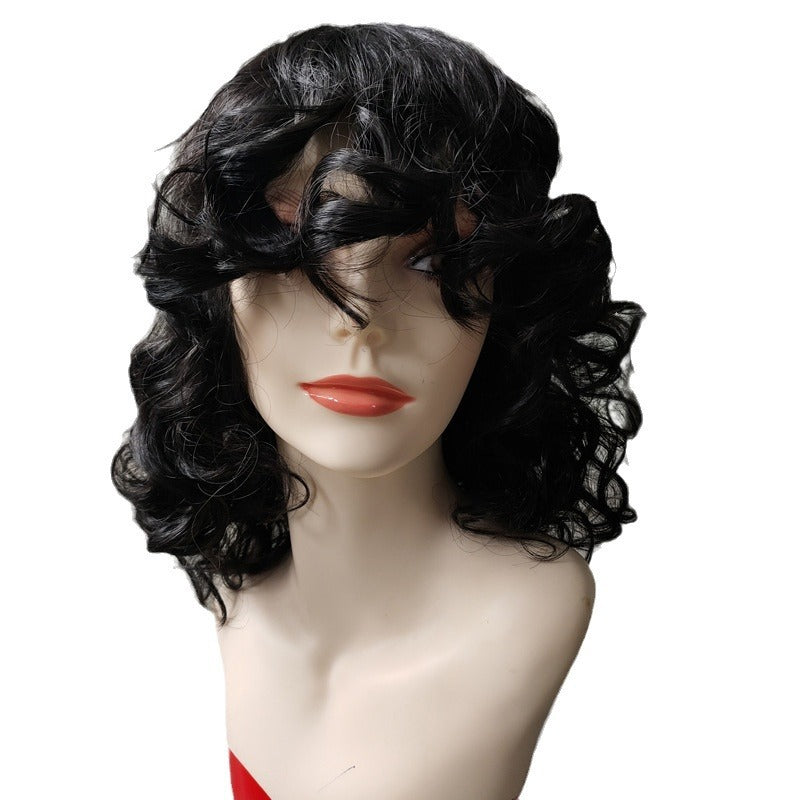 Women's Short European And American Afro Wig
